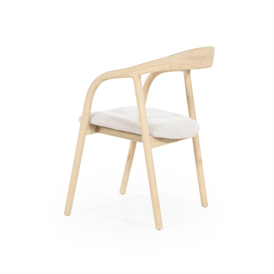 Eetkamerstoel Rayven - Naturel - Afbeelding 15
