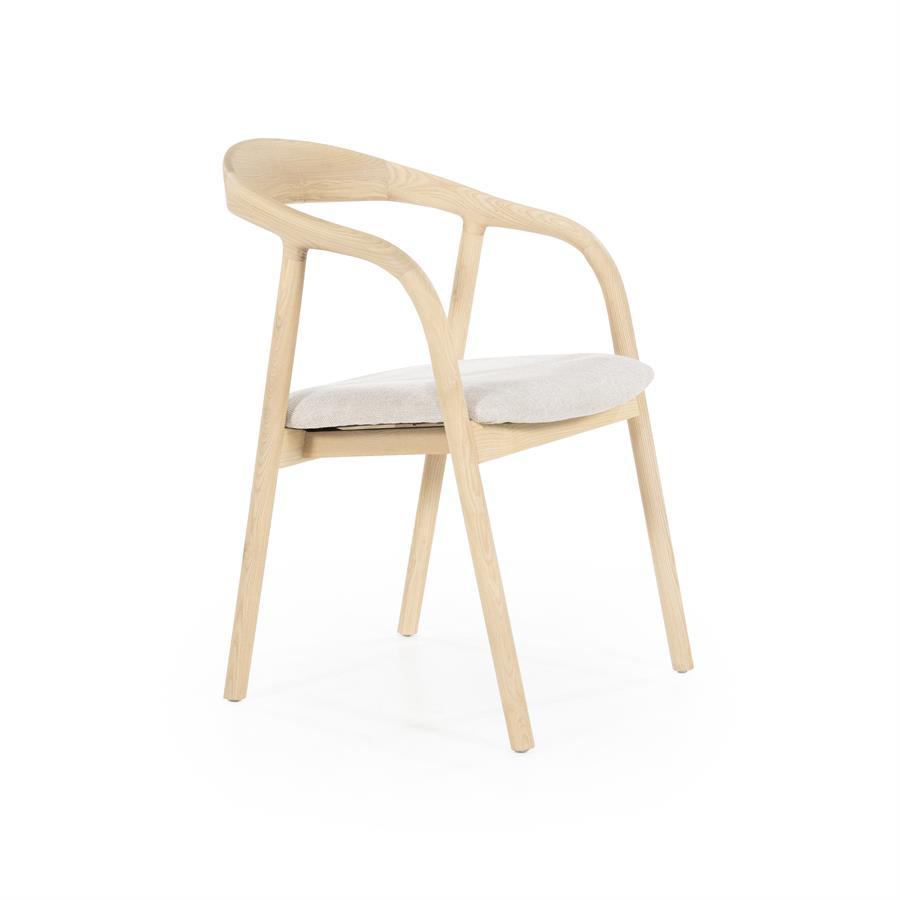 Eetkamerstoel Rayven - Naturel - Afbeelding 21