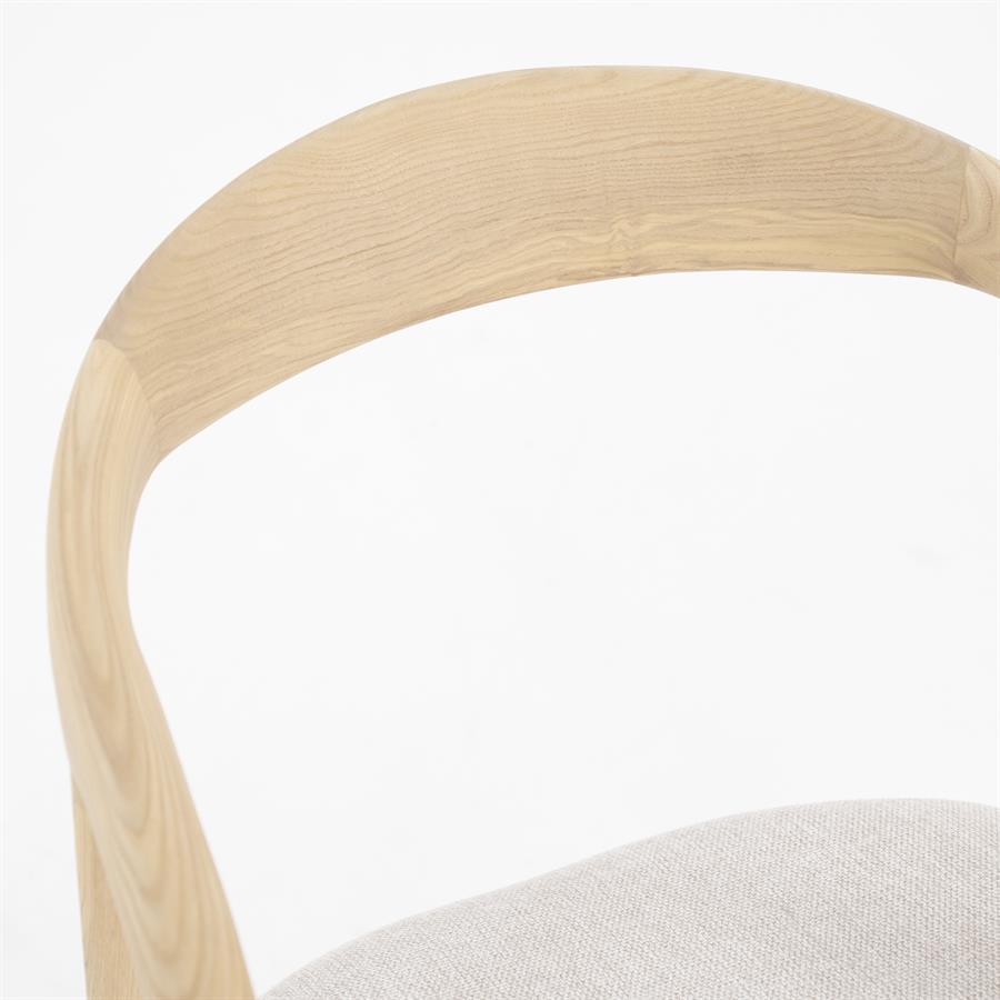 Eetkamerstoel Rayven - Naturel - Afbeelding 24