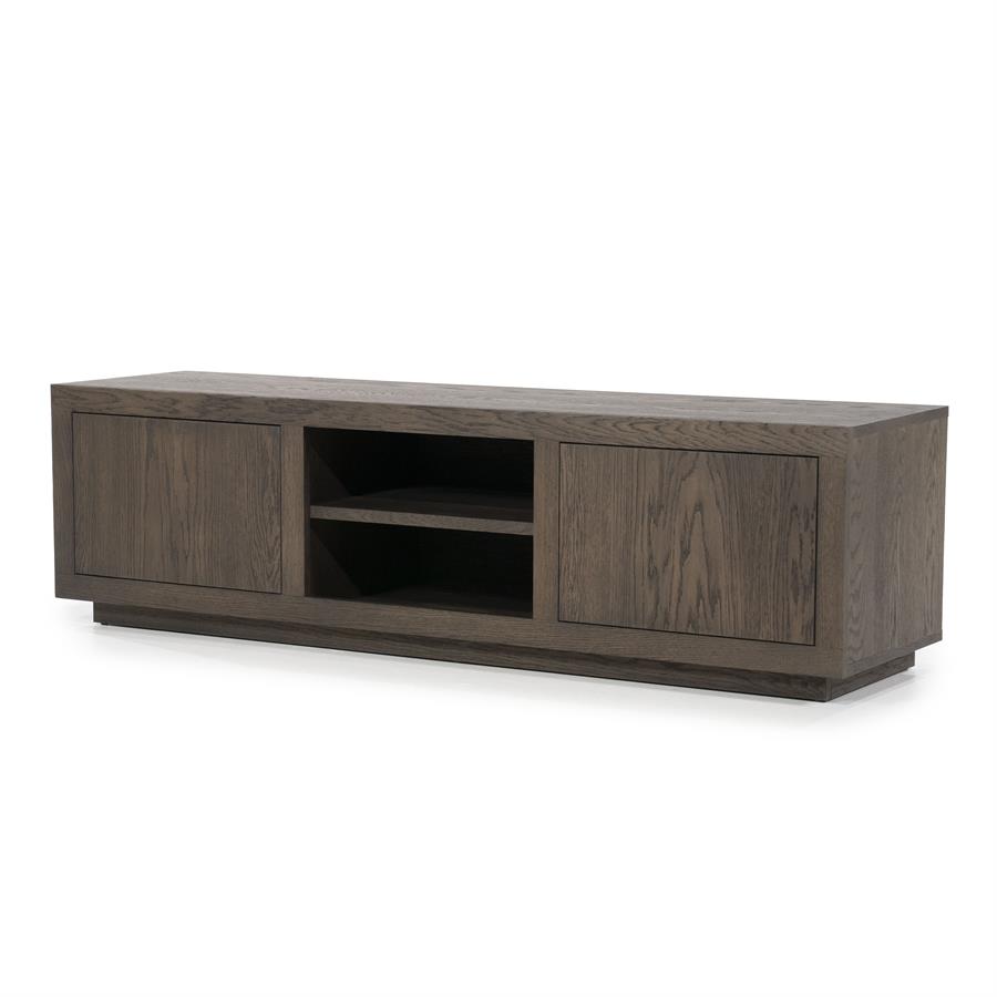 TV-meubel Helsinki Eikenhout 160 cm - Bruin - Afbeelding 9