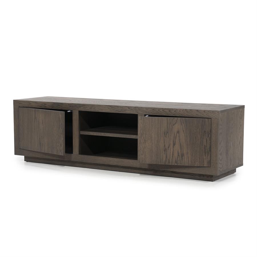 TV-meubel Helsinki Eikenhout 160 cm - Bruin - Afbeelding 10