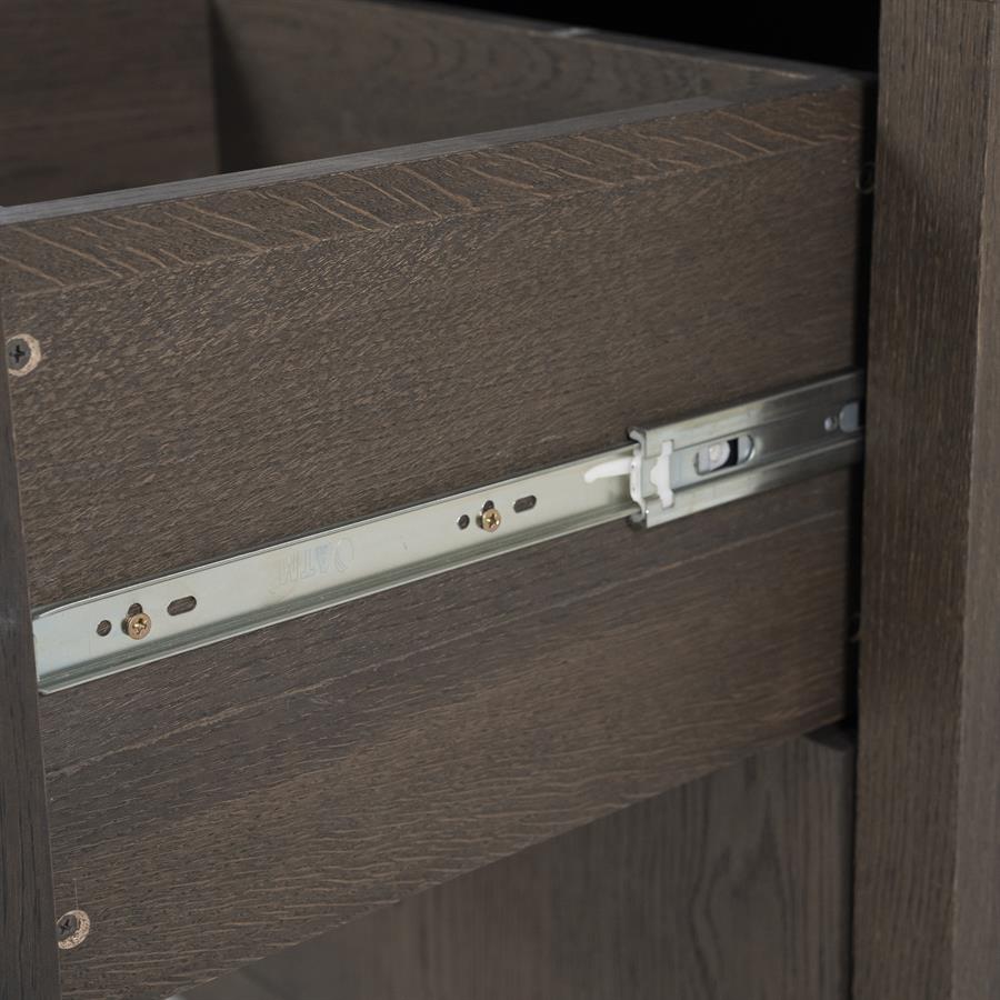 Dressoir Helsinki Eikenhout 200 cm - Bruin - Afbeelding 12