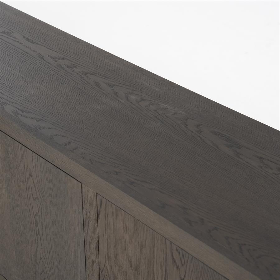 Dressoir Helsinki Eikenhout 200 cm - Bruin - Afbeelding 13