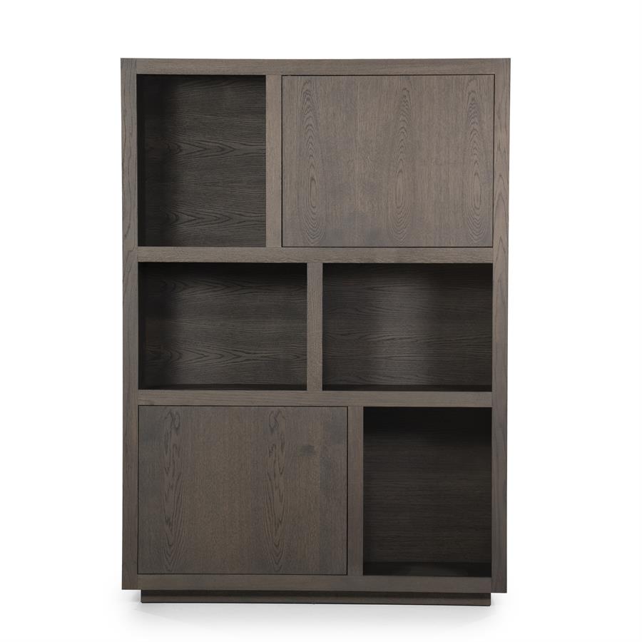 Opbergkast Helsinki Eikenhout 120 x 170 cm - Bruin - Afbeelding 3