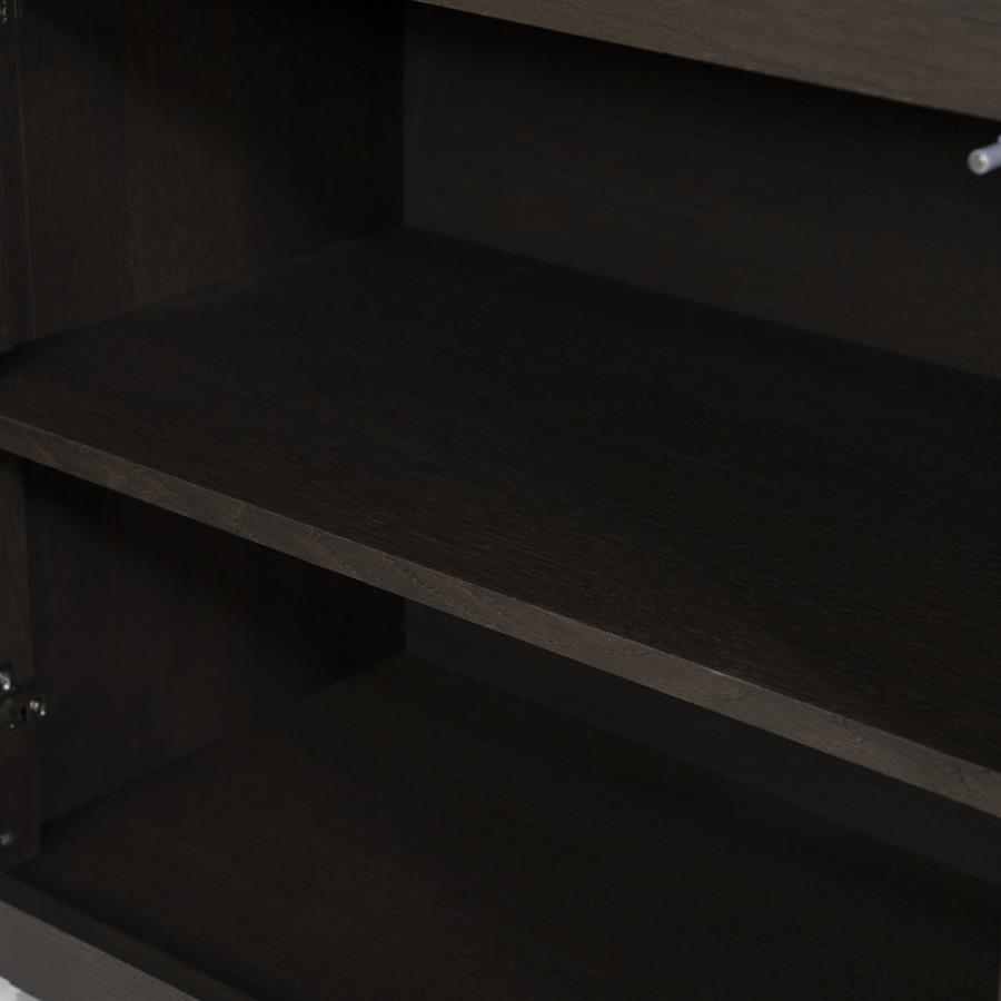 Opbergkast Helsinki Eikenhout 120 x 170 cm - Bruin - Afbeelding 10