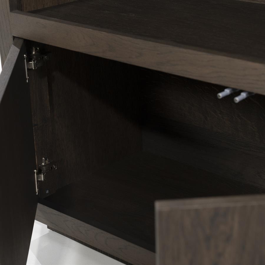 Opbergkast Helsinki Eikenhout 120 x 220 cm - Bruin - Afbeelding 15