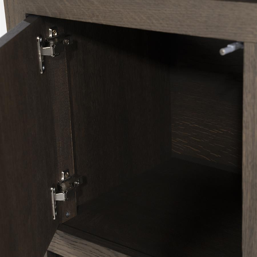 Opbergkast Helsinki Eikenhout 120 x 220 cm - Bruin - Afbeelding 16