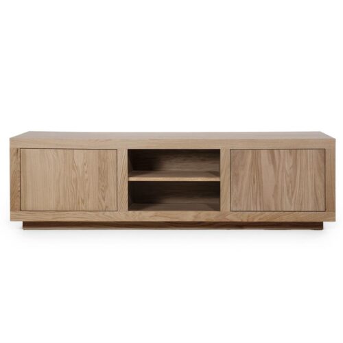 TV-meubel Helsinki Eikenhout 160 cm - Lichtbruin - Afbeelding 7