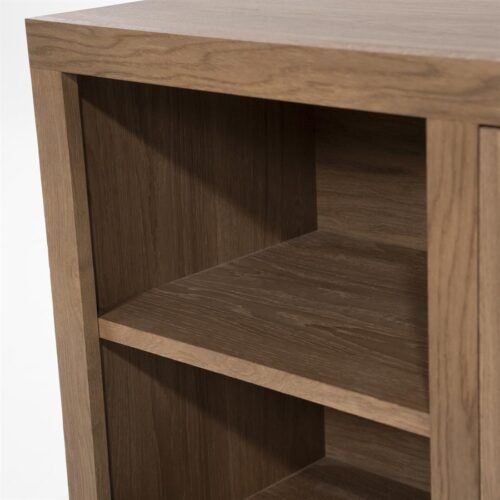 Dressoir Helsinki Eikenhout 200 cm - Lichtbruin - Afbeelding 14
