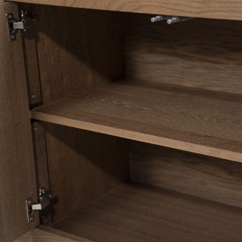 Dressoir Helsinki Eikenhout 200 cm - Lichtbruin - Afbeelding 16