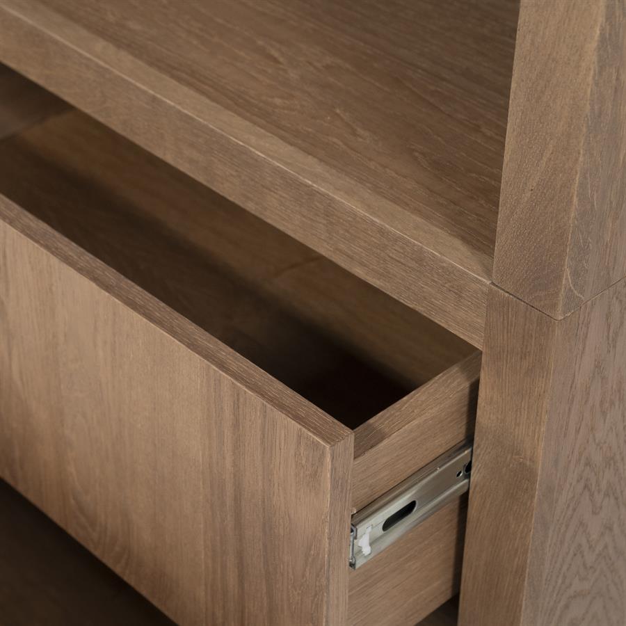 Opbergkast Helsinki Eikenhout 150 x 220 cm - Lichtbruin - Afbeelding 14