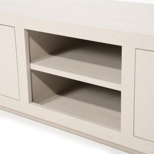 TV-meubel Helsinki Eikenhout 200 cm - Taupe - Afbeelding 9