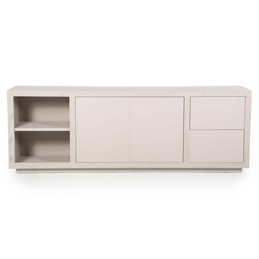 Dressoir Helsinki Eikenhout 200 cm - Taupe - Afbeelding 3