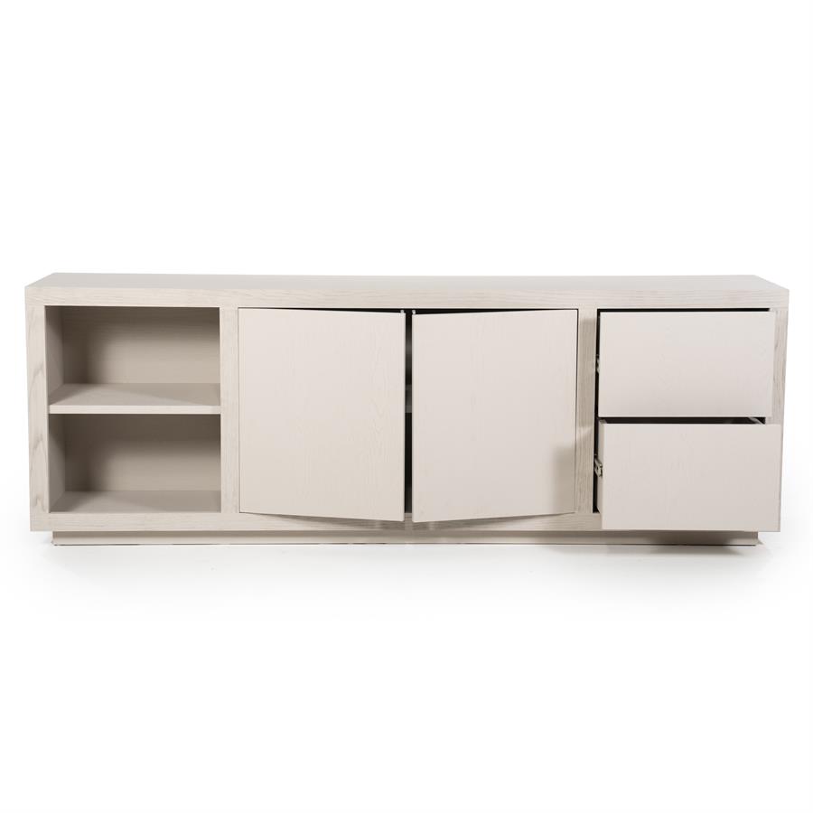 Dressoir Helsinki Eikenhout 200 cm - Taupe - Afbeelding 4