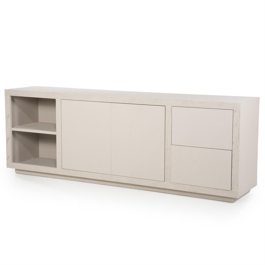 Dressoir Helsinki Eikenhout 200 cm - Taupe - Afbeelding 6