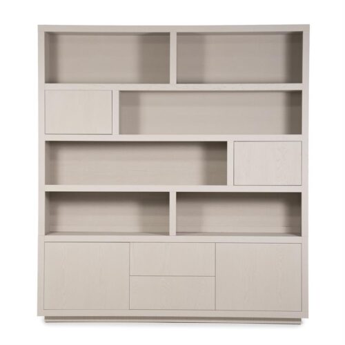 Opbergkast Helsinki Eikenhout 200 x 220 cm - Taupe - Afbeelding 4