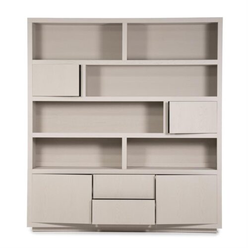 Opbergkast Helsinki Eikenhout 200 x 220 cm - Taupe - Afbeelding 5