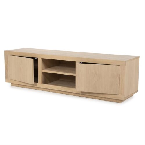 TV-meubel Helsinki Eikenhout 160 cm - Naturel - Afbeelding 6