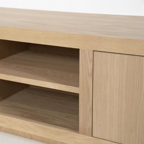 TV-meubel Helsinki Eikenhout 160 cm - Naturel - Afbeelding 8