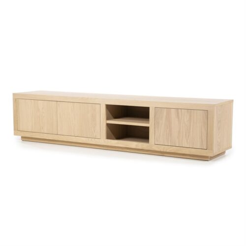 TV-meubel Helsinki Eikenhout 200 cm - Naturel - Afbeelding 8