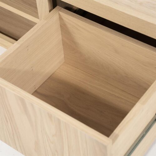 TV-meubel Helsinki Eikenhout 200 cm - Naturel - Afbeelding 12