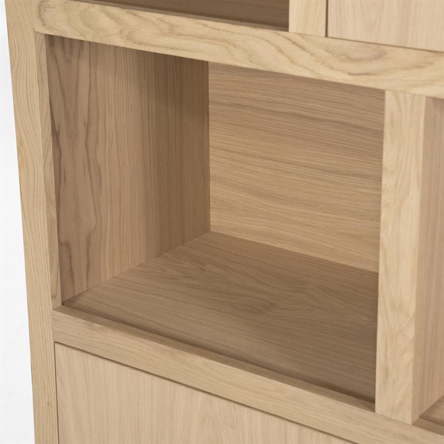 Opbergkast Helsinki Eikenhout 120 x 170 cm - Naturel - Afbeelding 8