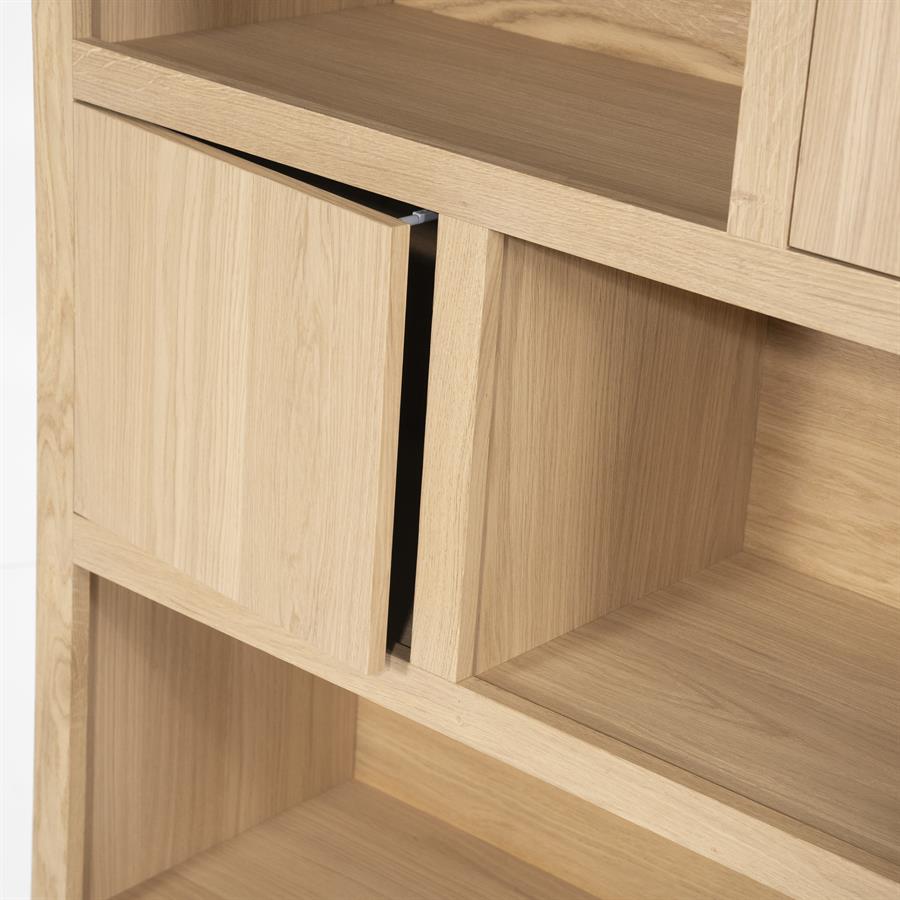 Opbergkast Helsinki Eikenhout 120 x 220 cm - Naturel - Afbeelding 15