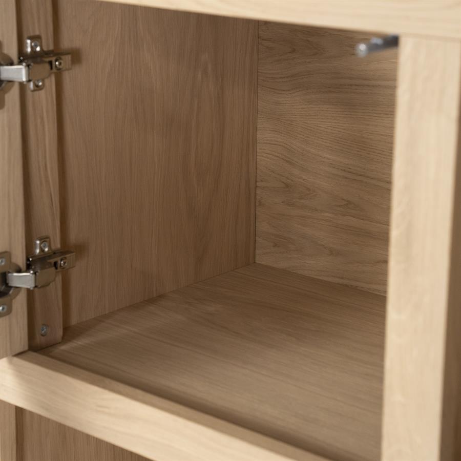 Opbergkast Helsinki Eikenhout 150 x 220 cm - Naturel - Afbeelding 12