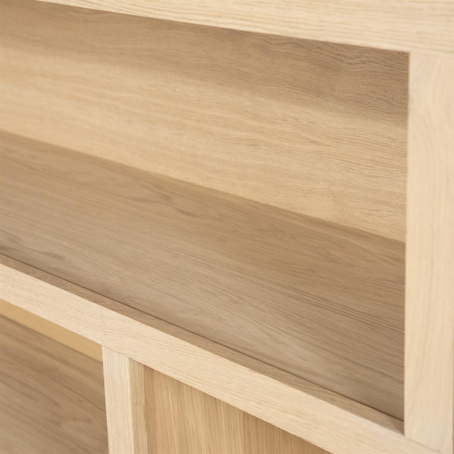 Opbergkast Helsinki Eikenhout 200 x 220 cm - Naturel - Afbeelding 16