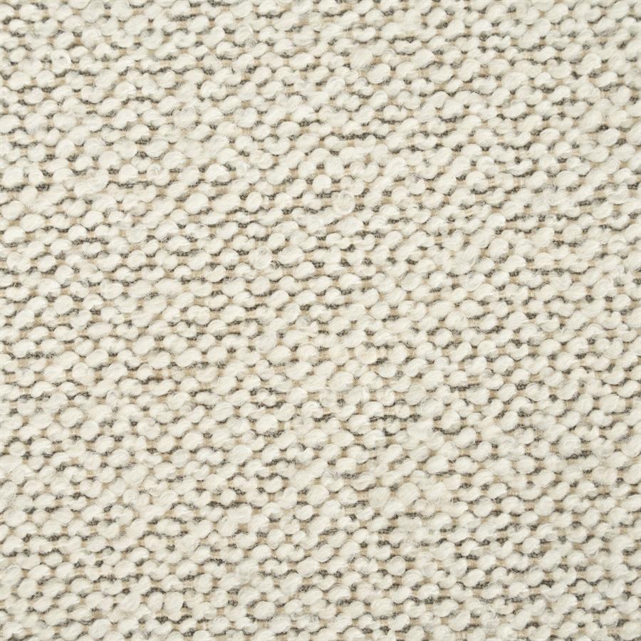 Poef Avah Bouclé 41cm - Beige - Afbeelding 7