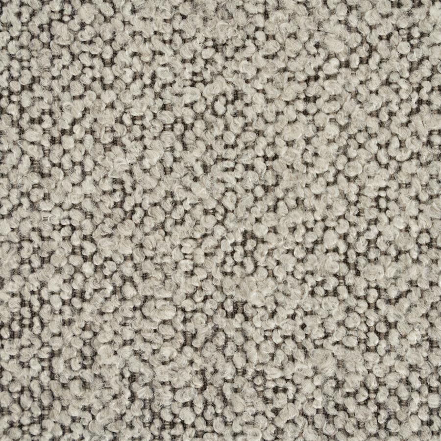 Poef Avah Bouclé 41cm - Taupe - Afbeelding 9