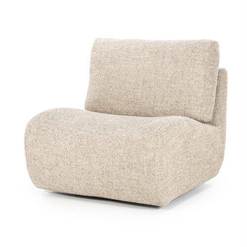 Draaibare Fauteuil Lucia - Taupe - Afbeelding 17
