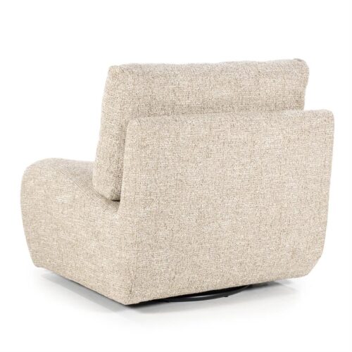 Draaibare Fauteuil Lucia - Taupe - Afbeelding 21