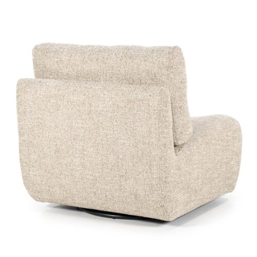 Draaibare Fauteuil Lucia - Taupe - Afbeelding 23