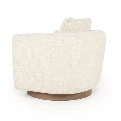 Draaifauteuil Jordan Grove Bouclé - Beige - Afbeelding 36