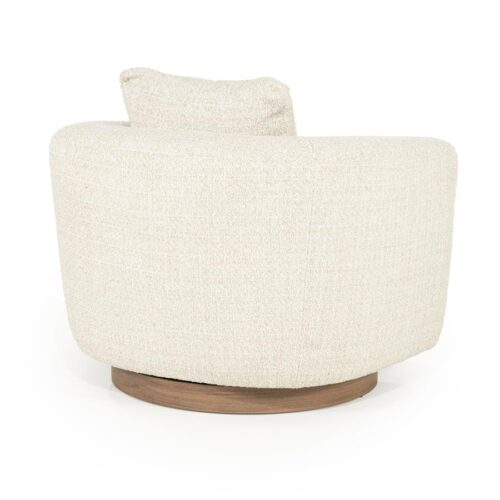 Draaifauteuil Jordan Grove Bouclé - Beige - Afbeelding 39