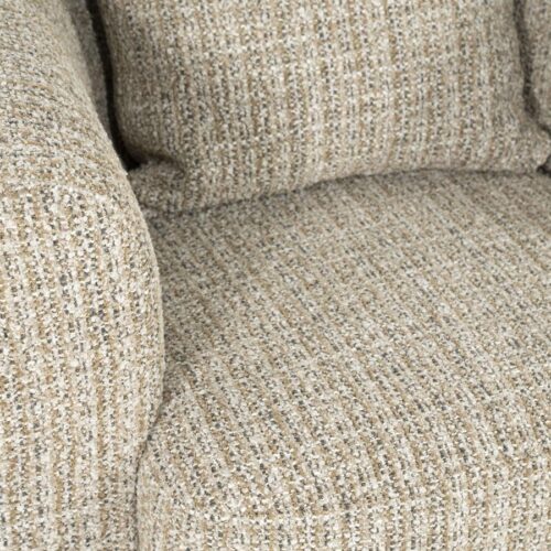 Draaifauteuil Jordan Grove Bouclé - Taupe - Afbeelding 33