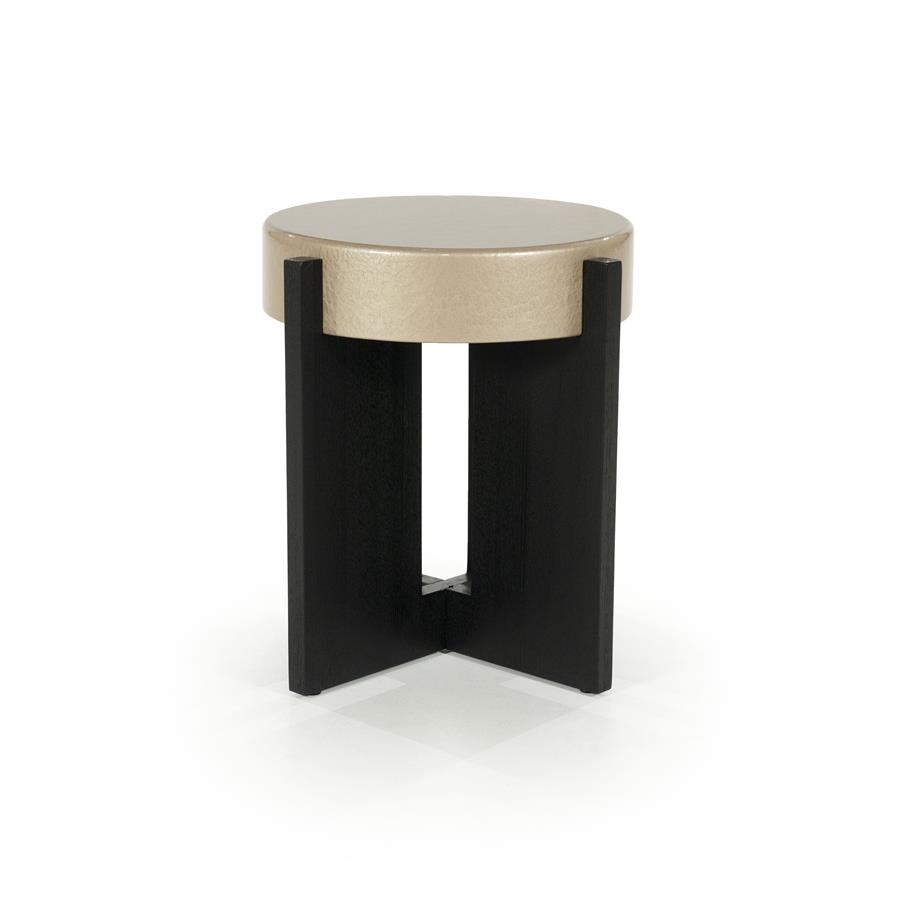 Ronde Bijzettafel Juliet 40cm - Beige - Afbeelding 7