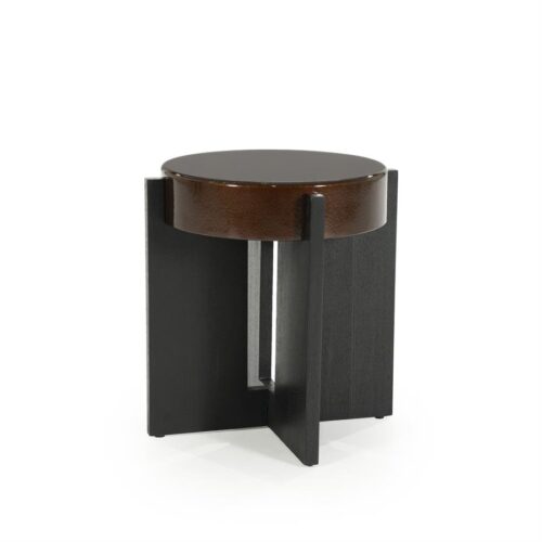 Ronde Bijzettafel Juliet 40cm - Bruin - Afbeelding 10