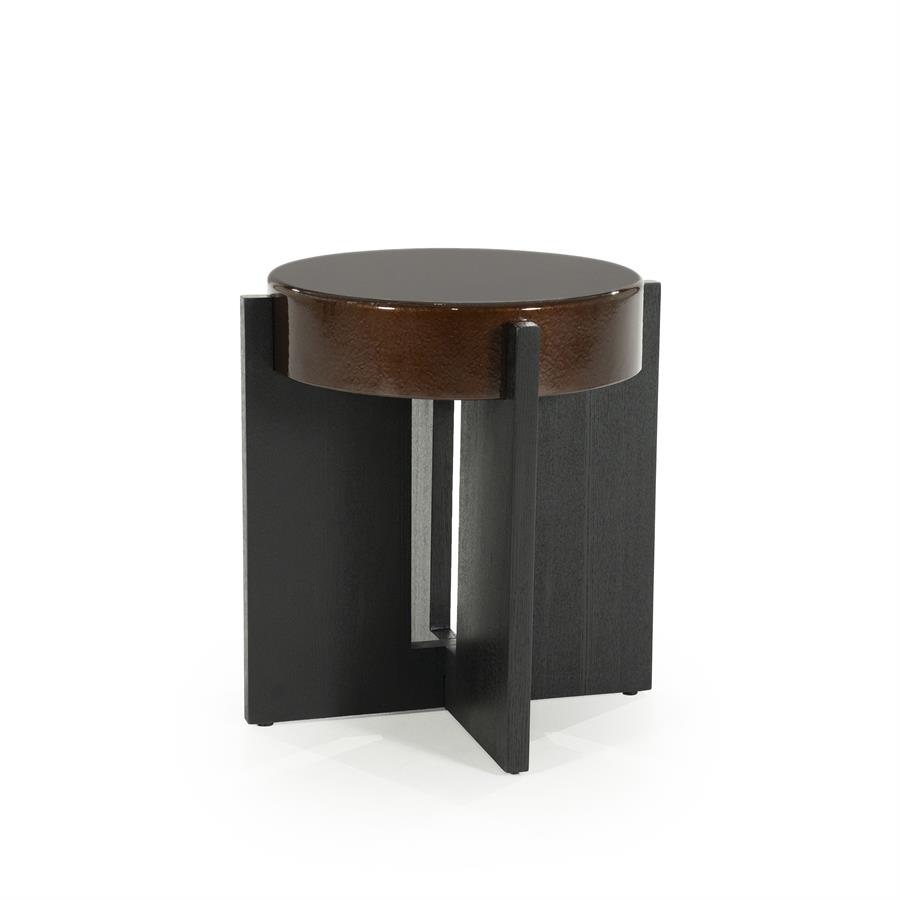 Ronde Bijzettafel Juliet 40cm - Bruin - Afbeelding 10