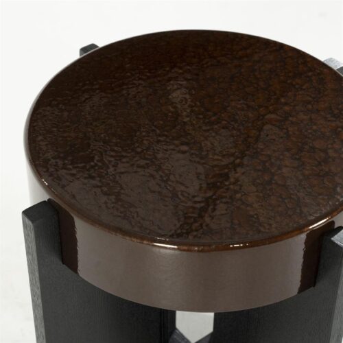 Ronde Bijzettafel Juliet 40cm - Bruin - Afbeelding 11