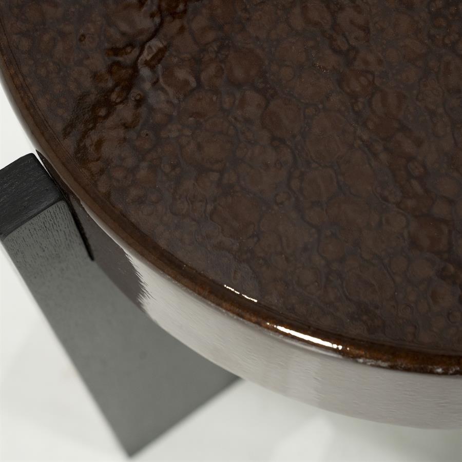 Ronde Bijzettafel Juliet 40cm - Bruin - Afbeelding 13