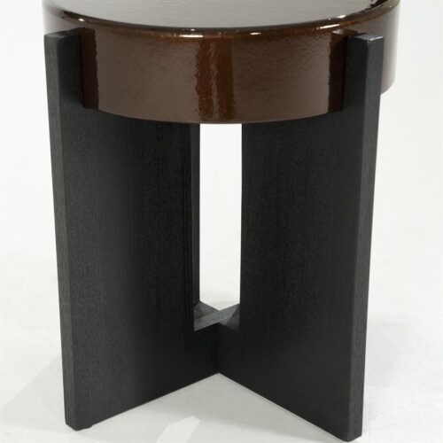 Ronde Bijzettafel Juliet 40cm - Bruin - Afbeelding 14