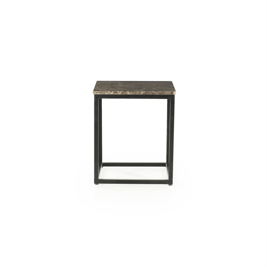 Vierkante Bijzettafel Rico Marmer 38 x 38cm - Afbeelding 7