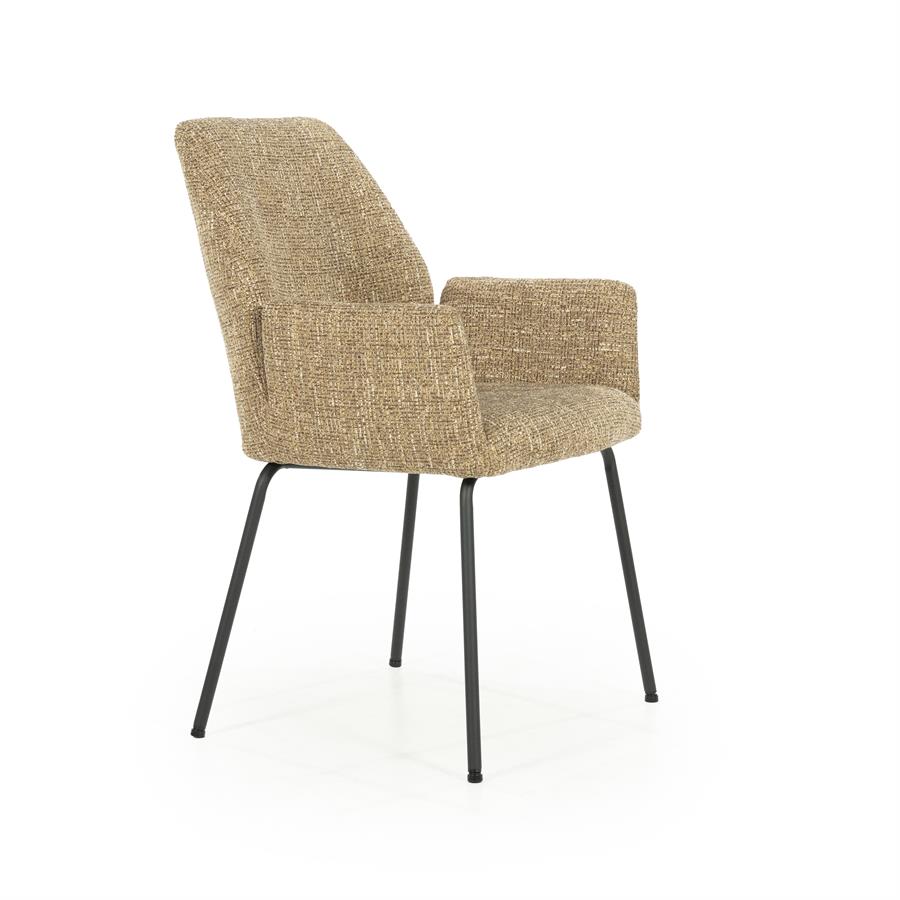 Eetkamerstoel Indy kleur Mosterd - Afbeelding 24