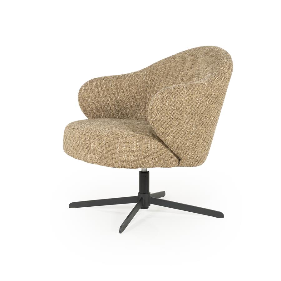 Draaifauteuil Connor - Mosterd - Afbeelding 9