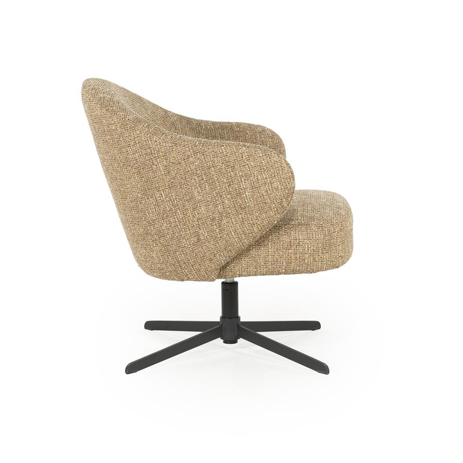 Draaifauteuil Connor - Mosterd - Afbeelding 16