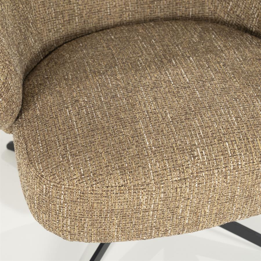 Draaifauteuil Connor - Mosterd - Afbeelding 21