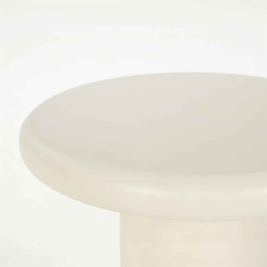 Ronde Bijzettafel Jade Magnesium oxide - 45 cm - Afbeelding 6
