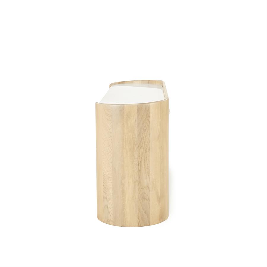 Dressoir Don Marmer en eikenhout 165cm - Afbeelding 17